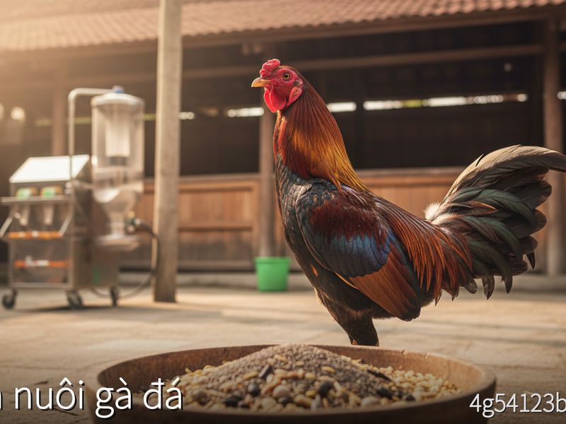 Chế độ dinh dưỡng chuẩn cho gà đá: Cách nuôi giúp chiến kê sung sức năm 2026
